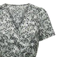 Robe Verte à Fleurs Femme JDY Rika vue 3