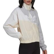 Veste de survêtement Beige Femme Adidas Track Top