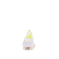 Chaussures de Foot Blanc/Rouge Adidas F50 Elite AG vue 3