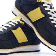 Teddy Smith Hombre Azul Marino/Amarillo Zapatillas 120506 ver 7