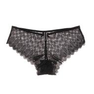 Tanga Noir Femme Les Petites Bombes Rose vue 2