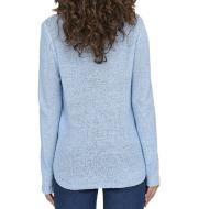 Pull Bleu Femme Only Geena vue 2