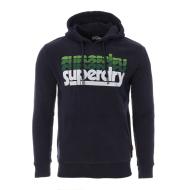 Sweat Marine Homme Superdry Stacked pas cher