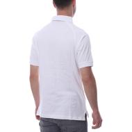 Polo blanc homme Hungaria Sport Style vue 2