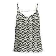 Top Beige/Noir à Motifs Femme Only Nova Life Paris