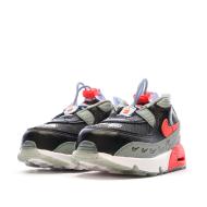 Baskets Noir Garçon Nike Air Max 90 Toggle vue 6