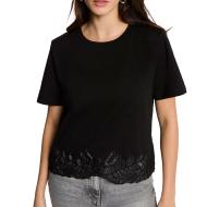 T-shirt Noir Femme Morgan DION pas cher