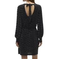 Robe Noir/Argent Femme Vero Moda Lucy vue 2