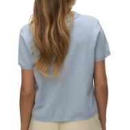 Polo Bleu Femme Vero Moda Lenny vue 2