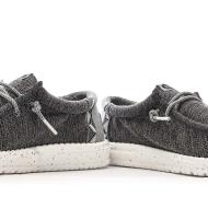 Chaussures Grises chiné Homme Hey Dude Wally Sport Mesh vue 7