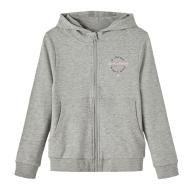Sweat Gris zippé Fille Name It Folise