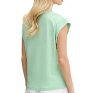 T-shirt Vert Femme Pepe Jeans Aurore vue 2