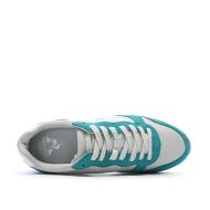 Baskets Blanches/Turquoises Femme Le Coq Sportif Alpha vue 4