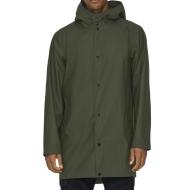 Veste de Pluie Kaki Homme Only & Sons Luca Rain