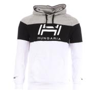 Sweat Blanc/Gris/Noir Homme Hungaria Love joy pas cher