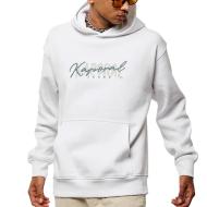 Sweat à Capuche Blanc Homme Kaporal Janko pas cher