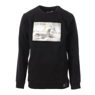 Sweat Noir Garçon Teddy Smith Solo pas cher