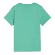 T-Shirt Vert Garçon Puma Ess No. 1 Logo vue 2
