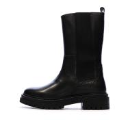 Bottes Noir Femme Geox Iridea pas cher