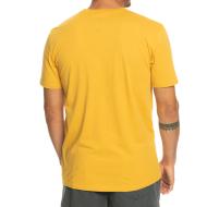 T-Shirt Jaune Homme Quiksilver flockup vue 2