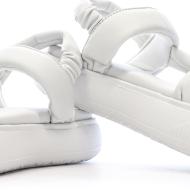 Sandales Blanches Femme Puma Suede Mayu vue 7