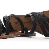 Sandales Noires Femme Chattawak ROXANNE vue 7