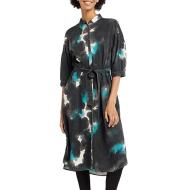Robe Grise/Turquoise Femme Ragwear Lola pas cher