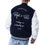 Veste Blanche/Marine Homme Project X Paris 2230109 vue 2