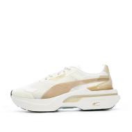 Baskets Blanc/Marron Homme Puma Kosmo Rider pas cher