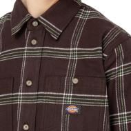 Chemise Marron/Vert Homme Dickies Warrenton vue 3