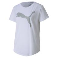 T-shirt Blanc Femme Puma Evostripe pas cher