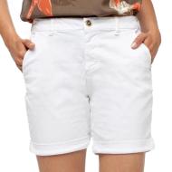Bermuda Blanc Femme TBS Leonibur
