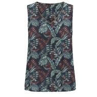 T-Shirt Marine Imprimé Femme Only Onlselina
