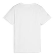 T-shirt Blanc Garçon Puma 624199 vue 2