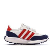 Baskets Blanches/Bleu/Rouges Garçon Adidas Run 70s vue 2