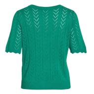 Pull Manches Courtes Vert Femme Vila Helley vue 2