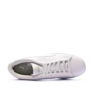 Baskets Blanches Homme Puma Smash v2 L vue 4
