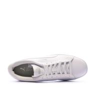 Baskets Blanches Femme Puma Smash v2 L vue 4