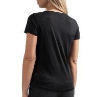 T-shirt Noir Femme Sun Valley PORTAL vue 2