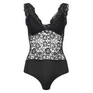 Body negro para mujer de Pieces Lina barato