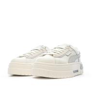 Baskets Écru/Gris Femme Puma Mayze Crashed Selflove vue 6