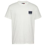 T-Shirt Blanc Homme Tommy Hilfiger Graphic pas cher