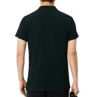 Polo Noir Homme Lacoste Regular vue 2