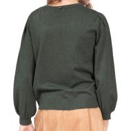 Pull Vert Fille Deeluxe Viviane vue 2