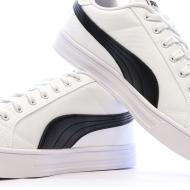 Baskets Blanches Homme Puma Smash Vulc vue 7
