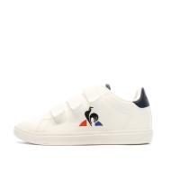 Baskets Blanches Garçon Le Coq Sportif Courtset Optical pas cher