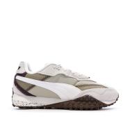 Baskets Grises/Blanc Homme Puma Blktop vue 2