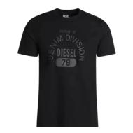 T-Shirt Noir Homme Diesel A12248 pas cher