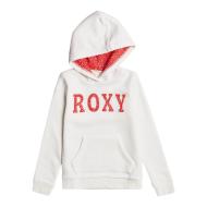 Sweat Blanc à capuche Fille Roxy Hope You Know pas cher