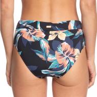 Bas De Bikini Noir/Fleur Femme Roxy Printed Beach Classics vue 2